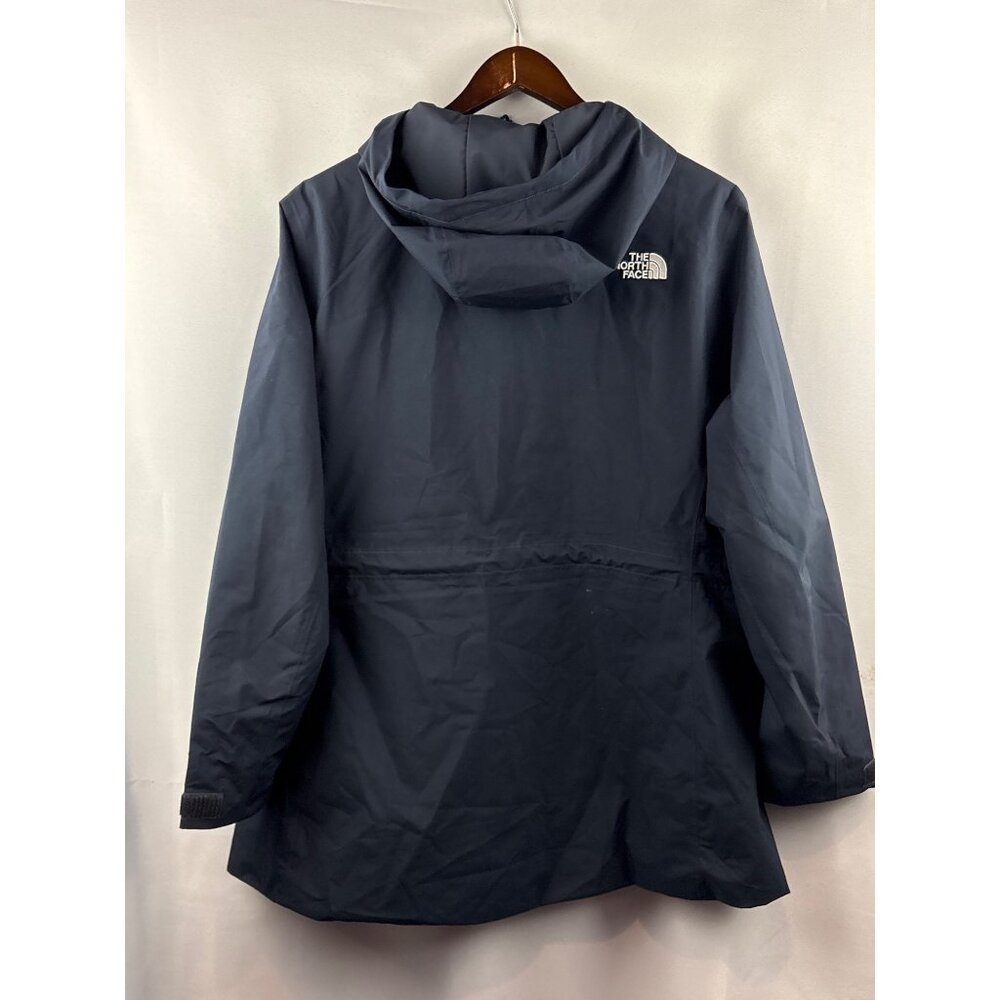 Women’s The North Face XXL Navy Blue Raincoat - Picture 4 of 9